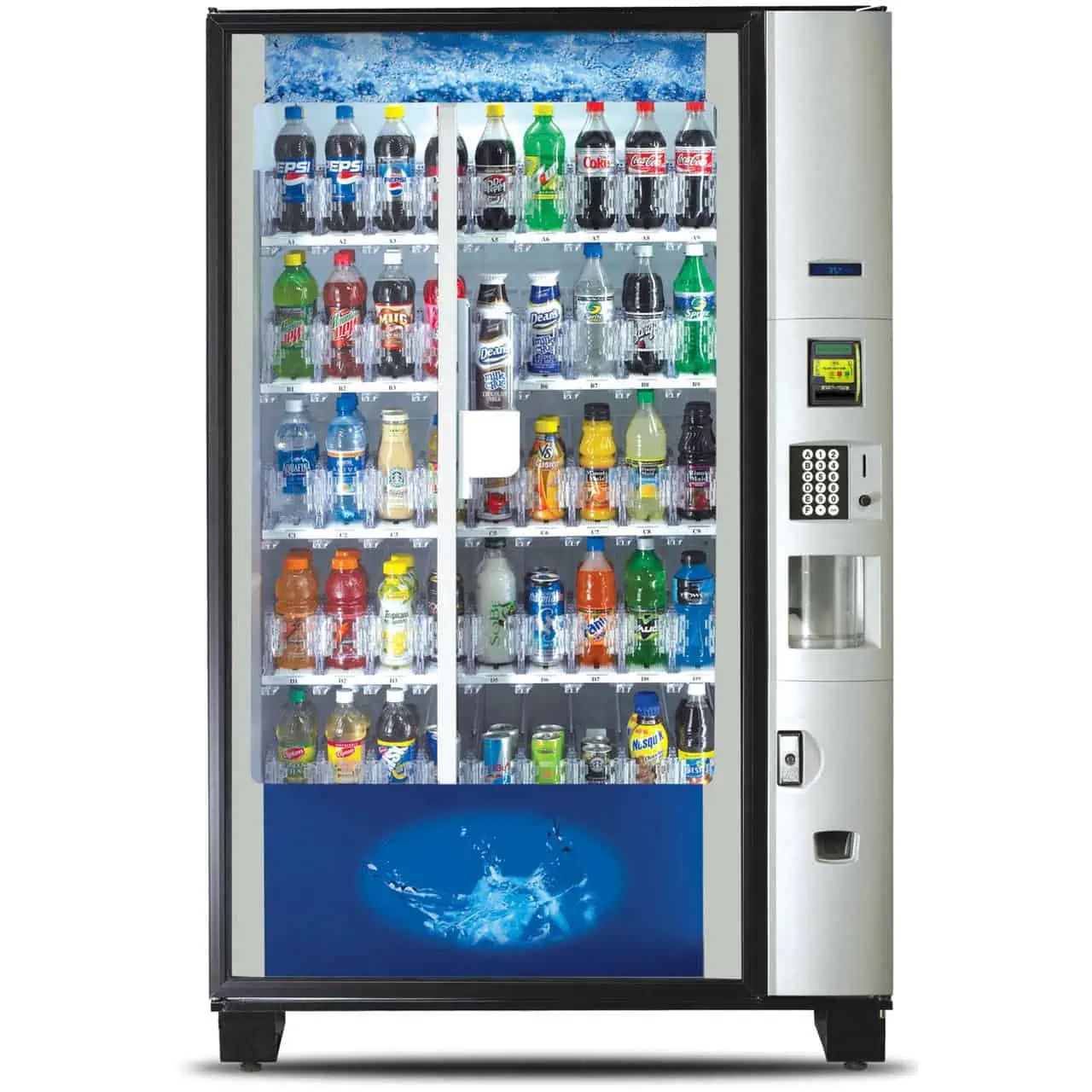 CRANE BevMax Classic Model 5800 Beverage/Drink/Soda Vending Machine